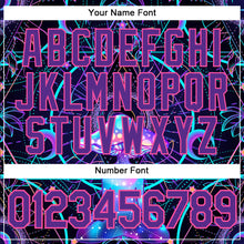 Load image into Gallery viewer, Custom 3D Pattern Design Magic Mushrooms Over Sacred Geometry Psychedelic Hallucination Authentic Baseball Jersey