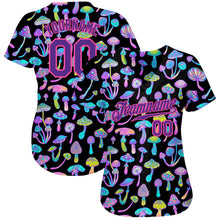 Load image into Gallery viewer, Custom 3D Pattern Design Magic Mushrooms Psychedelic Hallucination Authentic Baseball Jersey