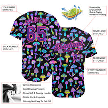 Load image into Gallery viewer, Custom 3D Pattern Design Magic Mushrooms Psychedelic Hallucination Authentic Baseball Jersey