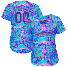 Load image into Gallery viewer, Custom 3D Pattern Design Magic Mushrooms Psychedelic Hallucination Authentic Baseball Jersey