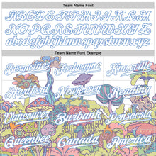 Load image into Gallery viewer, Custom 3D Pattern Design Colorful Flowers And Mushrooms Psychedelic Hallucination Authentic Baseball Jersey