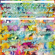 Load image into Gallery viewer, Custom Women's Graffiti Pattern White-Kelly Green Scratch 3D V-Neck Cropped Baseball Jersey