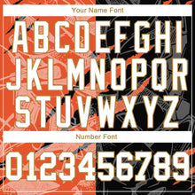 Load image into Gallery viewer, Custom Women's Graffiti Pattern White-Old Gold Scratch 3D V-Neck Cropped Baseball Jersey