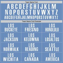 Load image into Gallery viewer, Custom Light Blue White Performance Golf Polo Shirt