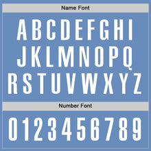 Load image into Gallery viewer, Custom Light Blue White Performance Golf Polo Shirt