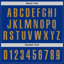 Load image into Gallery viewer, Custom Royal Old Gold Performance Golf Polo Shirt