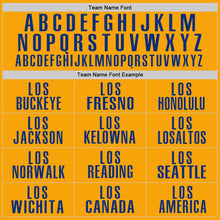 Load image into Gallery viewer, Custom Gold Royal Performance Golf Polo Shirt