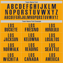 Load image into Gallery viewer, Custom Gold Navy Performance Golf Polo Shirt