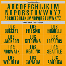 Load image into Gallery viewer, Custom Gold Green Performance Golf Polo Shirt