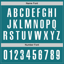 Load image into Gallery viewer, Custom Teal White-Black Performance Golf Polo Shirt