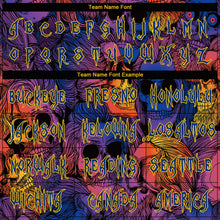 Load image into Gallery viewer, Custom 3D Pattern Halloween Skulls Long Sleeve Performance T-Shirt