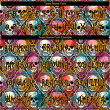 Load image into Gallery viewer, Custom 3D Pattern Halloween Skulls Long Sleeve Performance T-Shirt