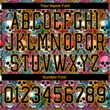 Load image into Gallery viewer, Custom 3D Pattern Halloween Skulls Long Sleeve Performance T-Shirt