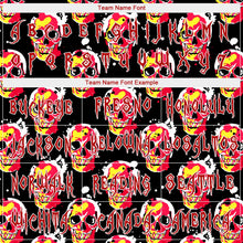 Load image into Gallery viewer, Custom 3D Pattern Halloween Skulls Long Sleeve Performance T-Shirt