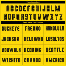 Load image into Gallery viewer, Custom Gold Black Sublimation Fade Fashion Soccer Uniform Jersey