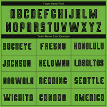 Load image into Gallery viewer, Custom Neon Green Black Sublimation Fade Fashion Soccer Uniform Jersey