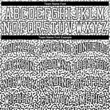 Load image into Gallery viewer, Custom White White-Black Round Neck Sublimation Basketball Suit Jersey