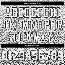 Load image into Gallery viewer, Custom White White-Black Round Neck Sublimation Basketball Suit Jersey