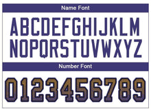 Load image into Gallery viewer, Custom Old Gold Purple-Black Mesh Drift Fashion Football Jersey