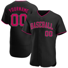 Load image into Gallery viewer, Custom Black Authentic Baseball Jersey