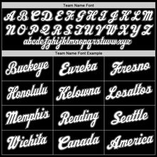 Load image into Gallery viewer, Custom Black White-Silver Gray Round Neck Rib-Knit Basketball Jersey