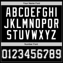 Load image into Gallery viewer, Custom Stitched Black White-Gray Sports Pullover Sweatshirt Hoodie