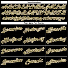 Load image into Gallery viewer, Custom Black Camo-Khaki Authentic American Flag Fashion Baseball Jersey