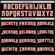 Load image into Gallery viewer, Custom Black Orange-Gray Authentic Throwback Rib-Knit Baseball Jersey Shirt