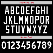 Load image into Gallery viewer, Custom Black White-Gray Authentic Throwback Rib-Knit Baseball Jersey Shirt