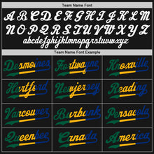 Load image into Gallery viewer, Custom Black Black-Royal Authentic Baseball Jersey