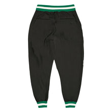 Load image into Gallery viewer, Custom Black Kelly Green-White Sports Pants
