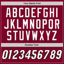 Load image into Gallery viewer, Custom Crimson White-Black Authentic Throwback Rib-Knit Baseball Jersey Shirt