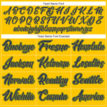 Load image into Gallery viewer, Custom Gold Hunter Green-Navy Authentic Throwback Basketball Jersey