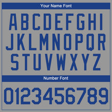 Load image into Gallery viewer, Custom Gray Royal-Red Performance T-Shirt