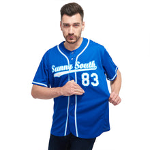 Load image into Gallery viewer, Custom Royal White-Light Blue Baseball Jersey