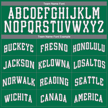 Load image into Gallery viewer, Custom Kelly Green White-Gray Authentic St. Patrick's Day Baseball Jersey