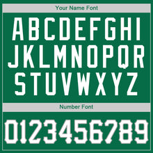 Load image into Gallery viewer, Custom Kelly Green White-Gray Authentic St. Patrick's Day Baseball Jersey