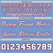 Load image into Gallery viewer, Custom Light Blue White-Royal Authentic Throwback Basketball Shorts