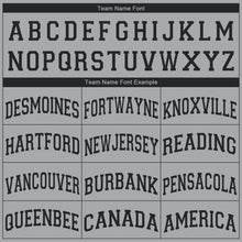 Load image into Gallery viewer, Custom Silver Gray Black V-Neck Basketball Jersey