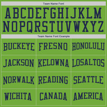 Load image into Gallery viewer, Custom Stitched Neon Green White-Navy Sports Pullover Sweatshirt Hoodie