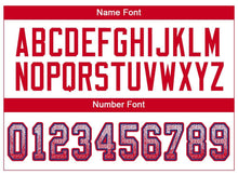 Load image into Gallery viewer, Custom White Scarlet-Royal Mesh Drift Fashion Football Jersey