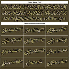 Load image into Gallery viewer, Custom Stitched Olive Camo-Black Sports Pullover Sweatshirt Salute To Service Hoodie