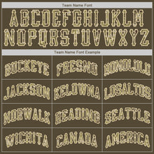 Load image into Gallery viewer, Custom Olive Camo-Khaki Authentic Salute To Service American Flag Fashion Baseball Jersey