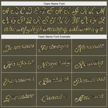 Load image into Gallery viewer, Custom Olive Camo-Black Salute To Service Performance T-Shirt