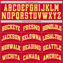 Load image into Gallery viewer, Custom Stitched Red White-Gold Sports Pullover Sweatshirt Hoodie