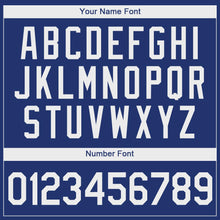 Load image into Gallery viewer, Custom Royal White-Red Authentic Baseball Jersey