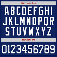 Load image into Gallery viewer, Custom Royal White-Red Authentic Baseball Jersey