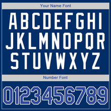 Load image into Gallery viewer, Custom Royal Royal-White Authentic Baseball Jersey