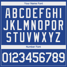 Load image into Gallery viewer, Custom Royal White-Red Performance T-Shirt