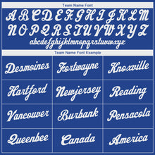 Load image into Gallery viewer, Custom Royal White-Red Performance T-Shirt